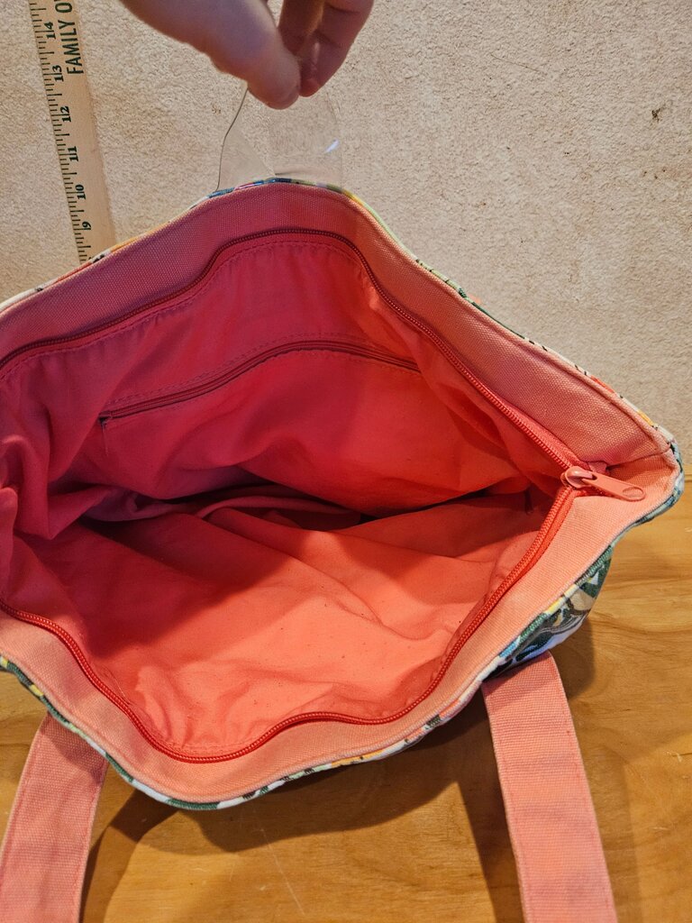 Colorful Floral Tote Bag