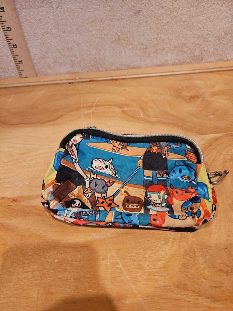 Colorful Cartoon Zippered Pouch