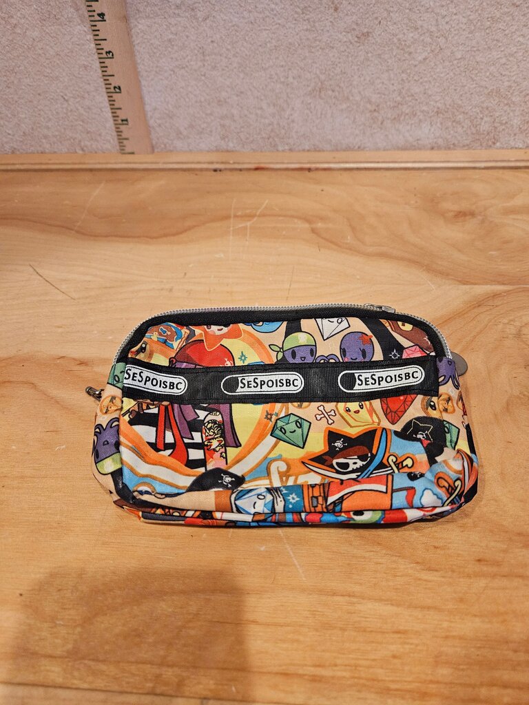 Colorful Cartoon Zippered Pouch