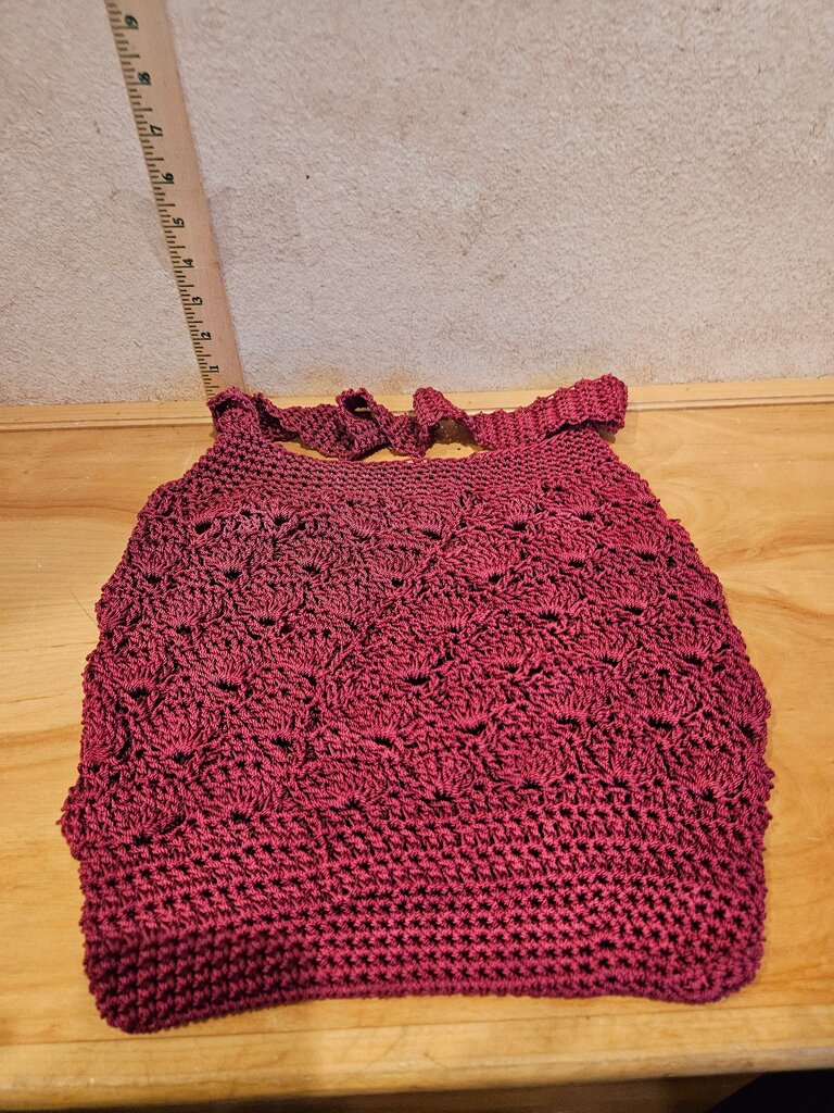 Handmade Crocheted Tote Bag