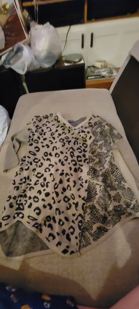 Democracy Animal Print Sweater
