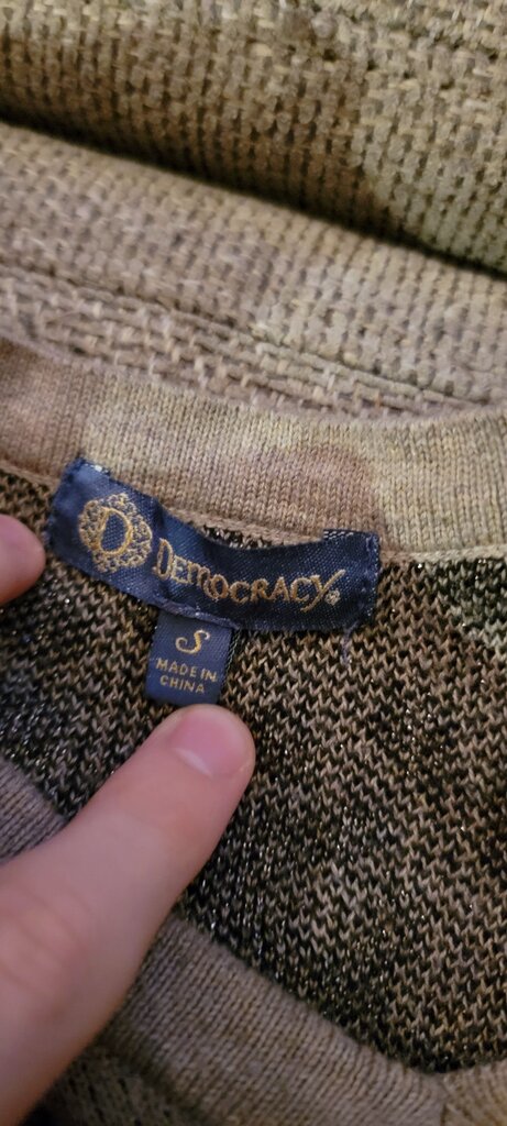 Democracy Animal Print Sweater