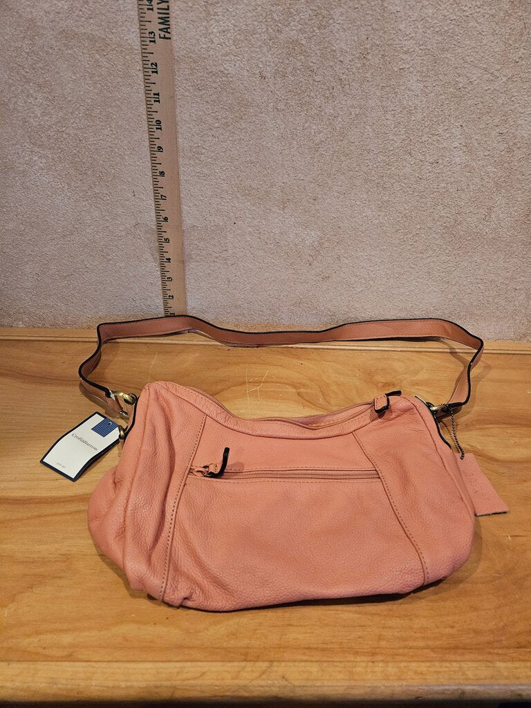 Croft & Barrow Pink Leather Handbag