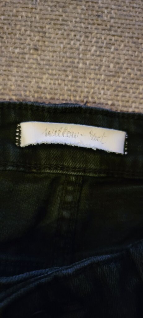 Women's Distressed Black Denim Shorts