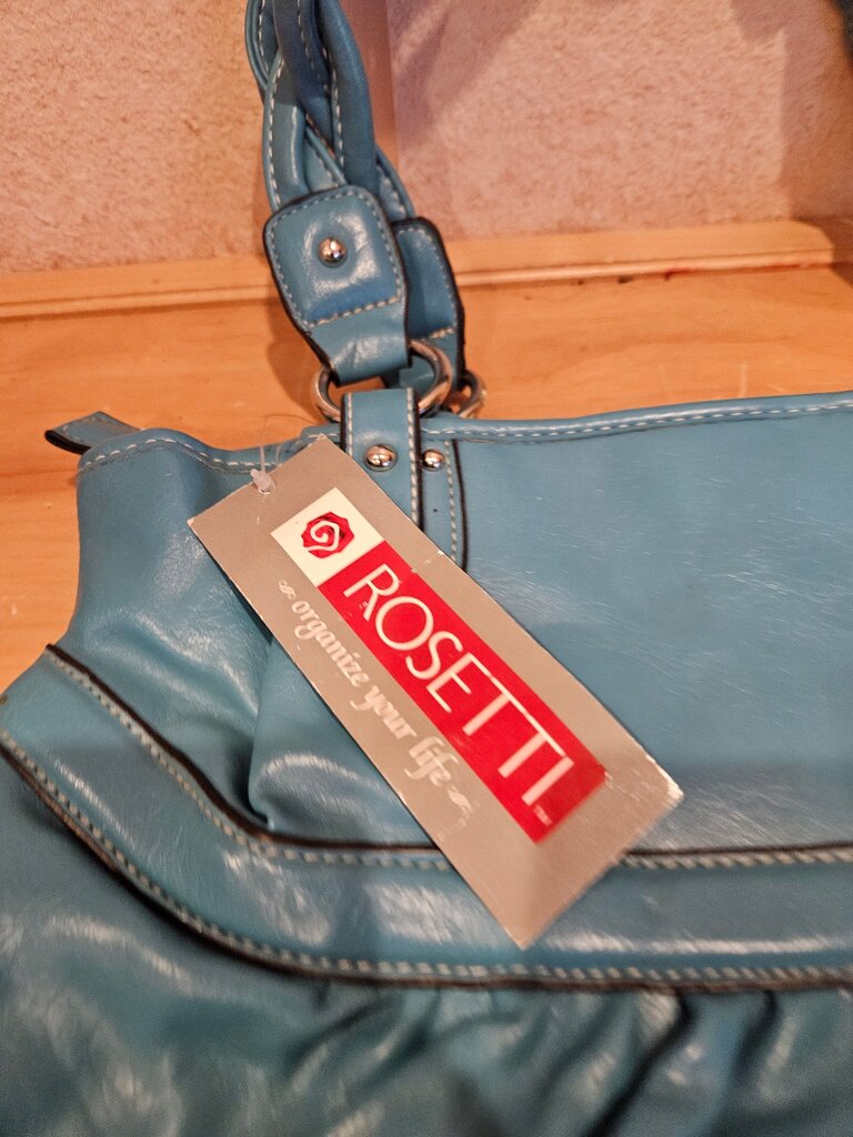 Rosetti Blue Handbag