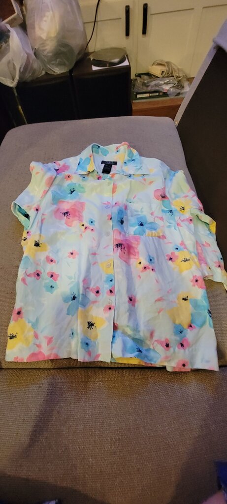 Crazy Horse Floral Short Sleeve Shirt
