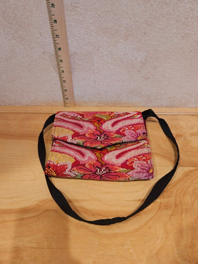 Colorful Handbag with Adjustable Strap