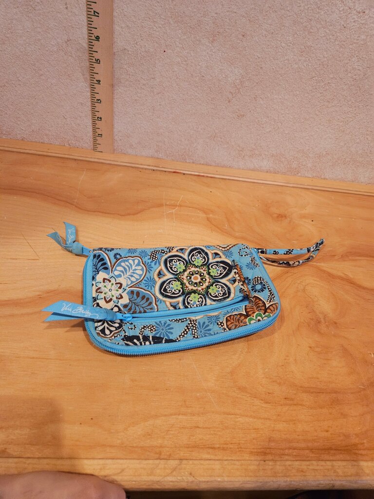 Vera Bradley Blue Floral Wallet