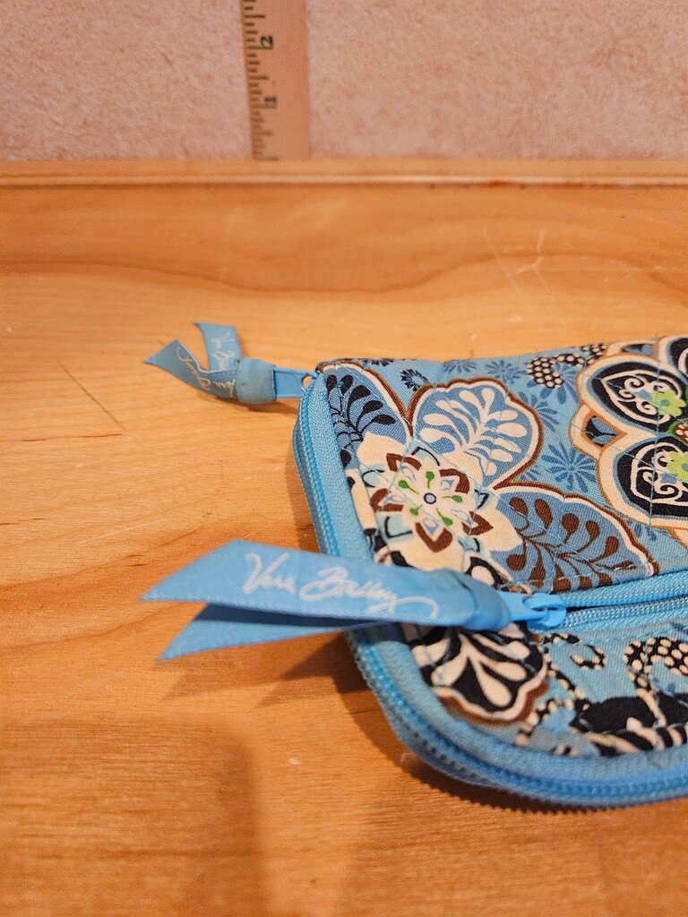 Vera Bradley Blue Floral Wallet