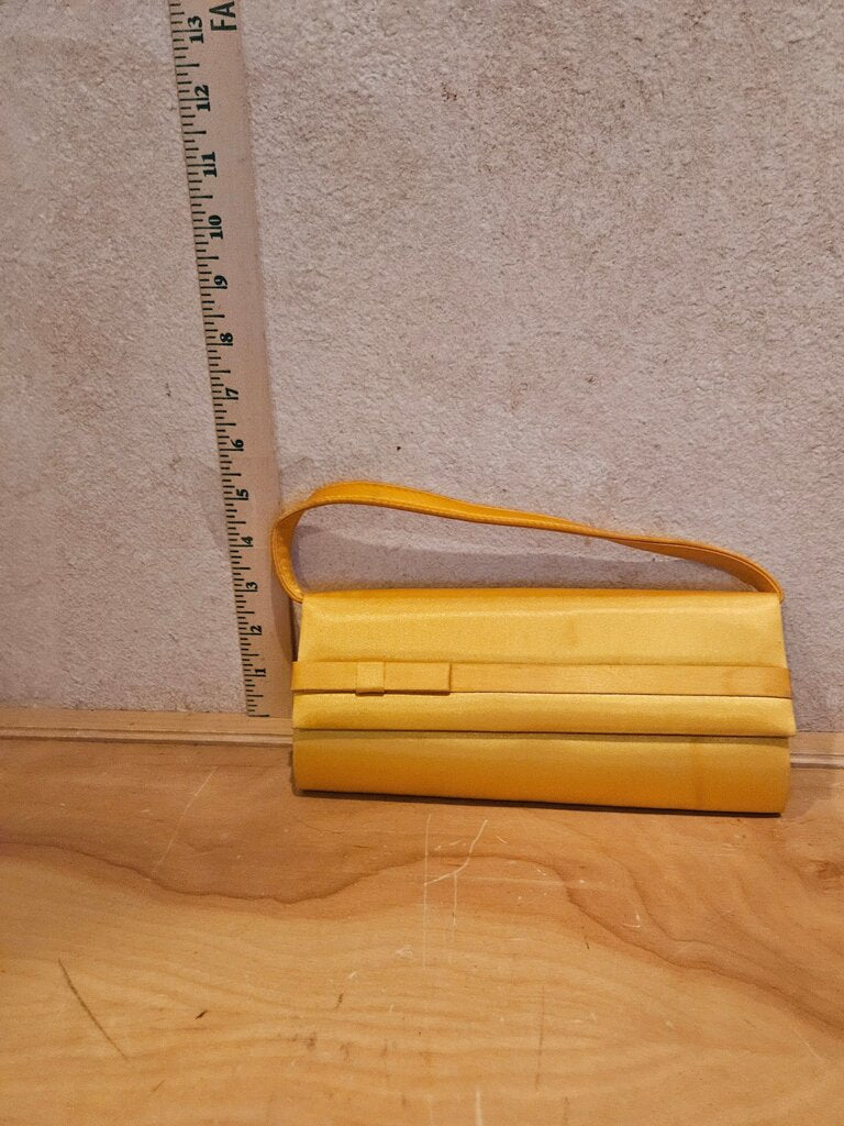 Prestige & York Yellow Clutch Bag