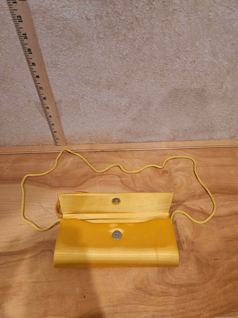 Prestige & York Yellow Clutch Bag