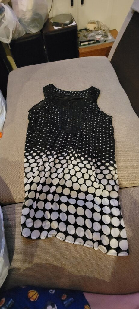 Black and White Polka Dot Dress