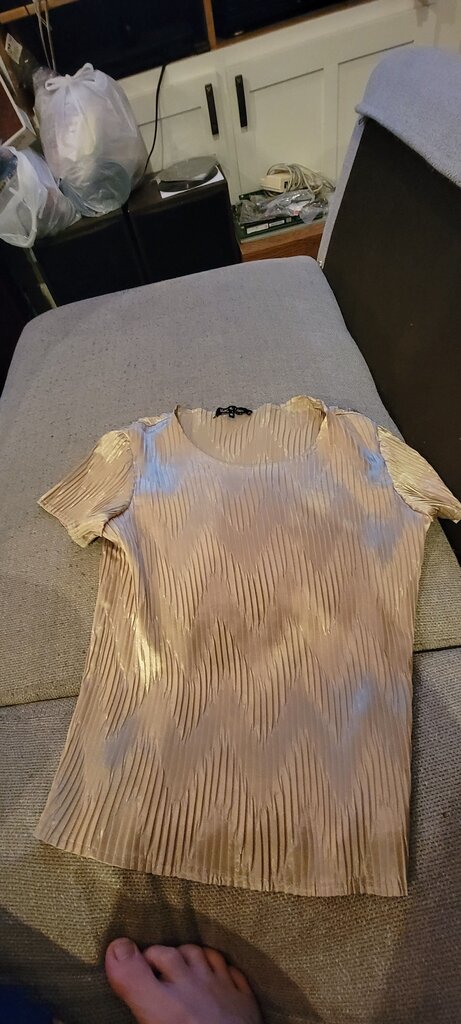 Violet & Claire Pleated Top