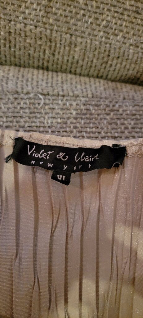 Violet & Claire Pleated Top