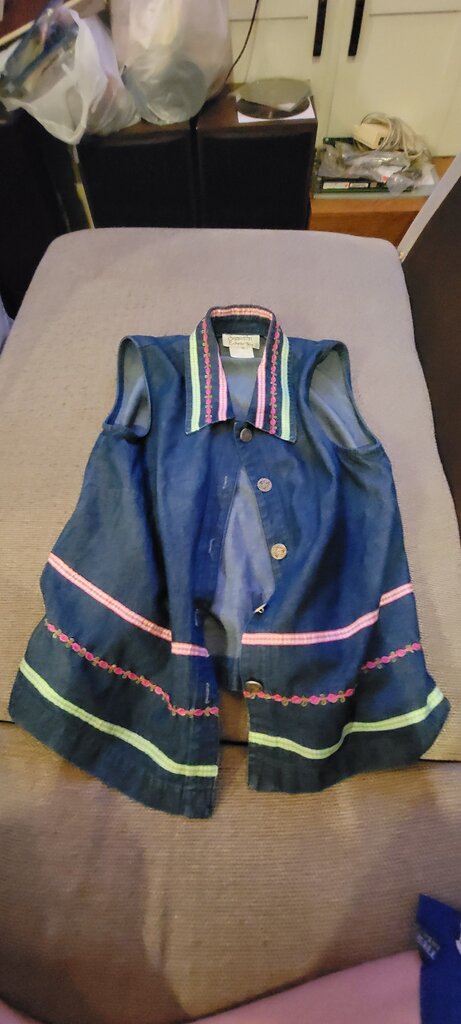 Samantha Edwards Denim Vest