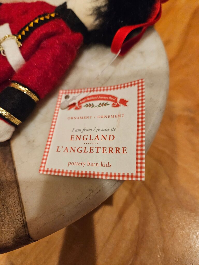 Pottery Barn Kids Soldier Ornament