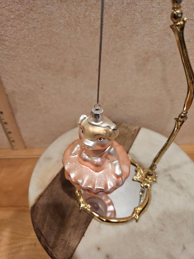 Ballet Pig Ornament