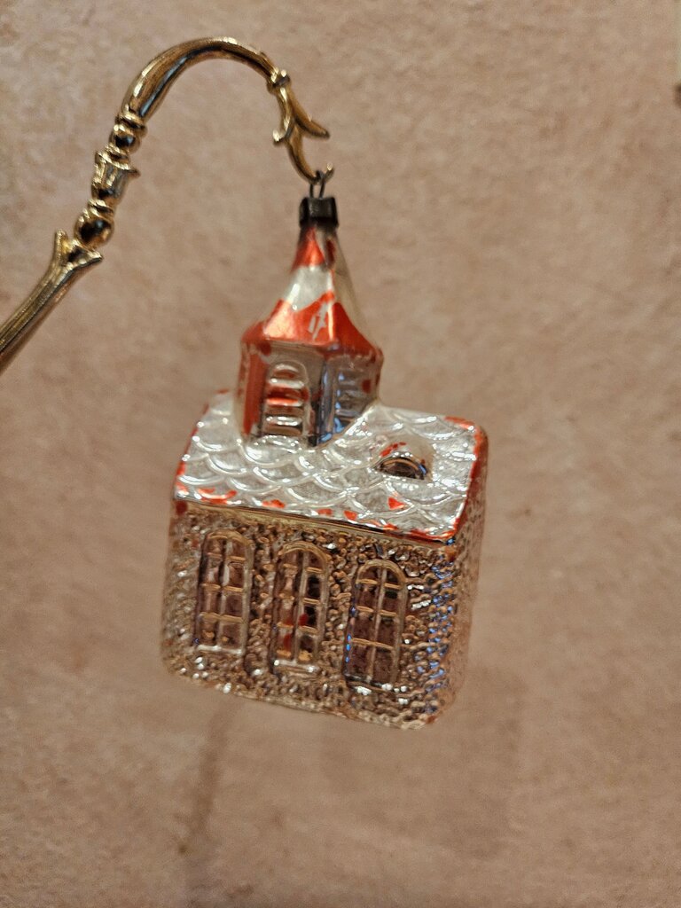Glass Church Ornament