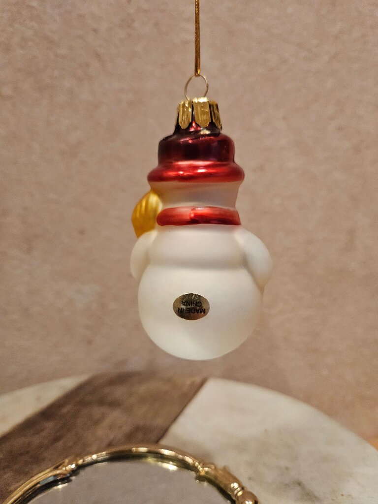 Snowman Christmas Ornament