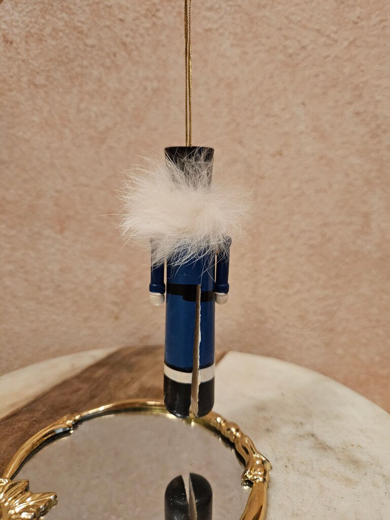 Wooden Nutcracker Ornament