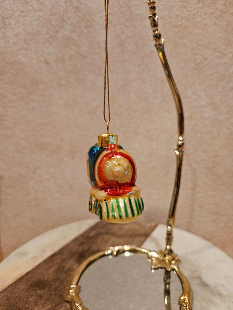 Colored Train Ornament