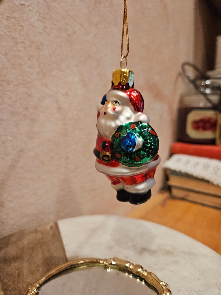 Vintage Santa Claus Christmas Ornament