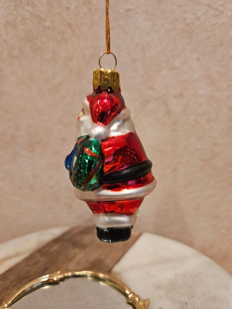 Vintage Santa Claus Christmas Ornament