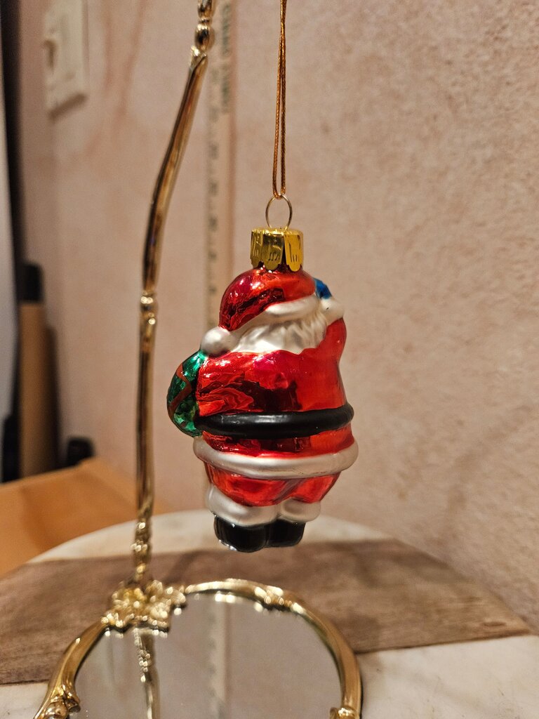 Vintage Santa Claus Christmas Ornament