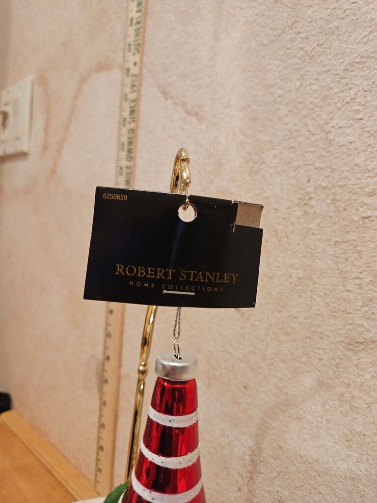 Robert Stanley Home Collection Glass Gnome Ornament