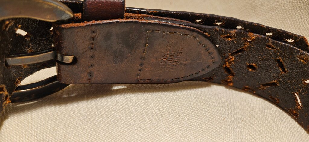 Vintage Leather Belt