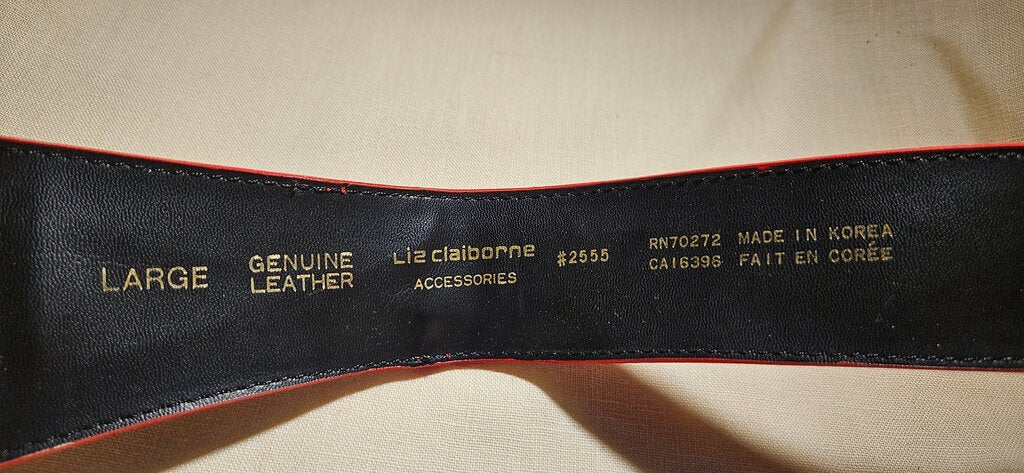 Liz Claiborne Genuine Leather Belt