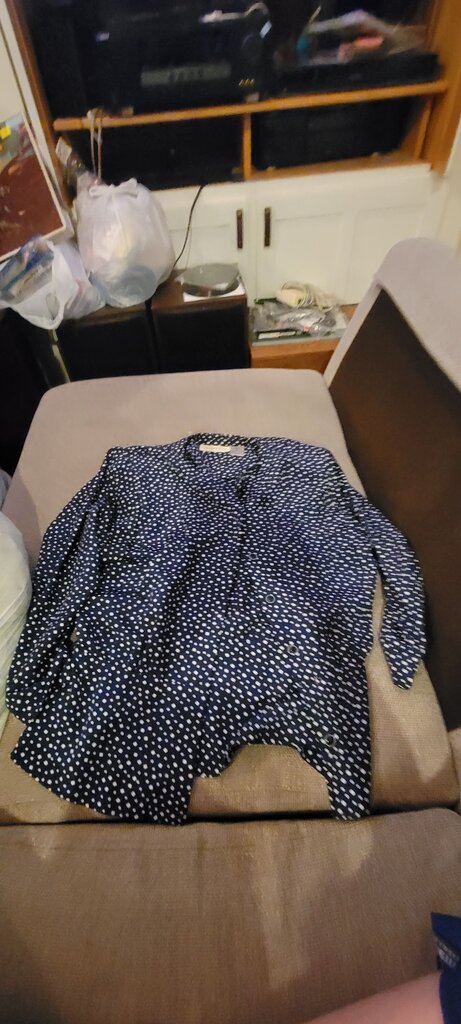 Liz Claiborne Women's Polka Dot Shirt