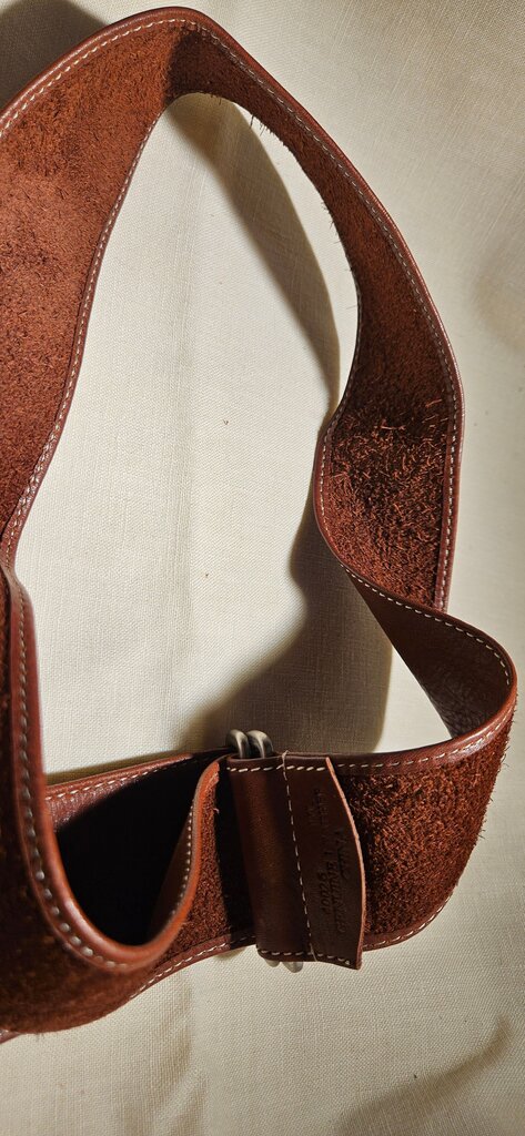 Brown Leather Guitar Strap
