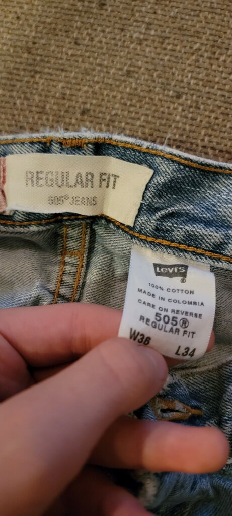 Levi's 505 Regular Fit Jeans