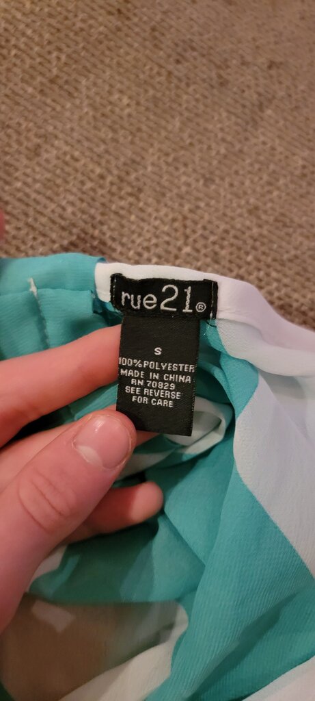 Rue 21 Chevron Pattern Tank Top