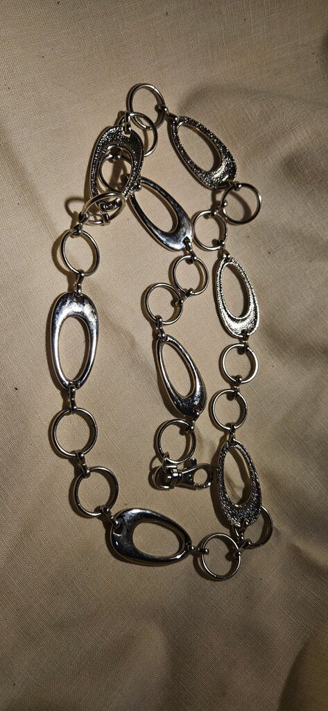 Silver Link Chain Necklace