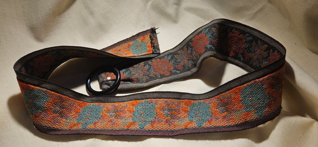 Floral Patterned Belt