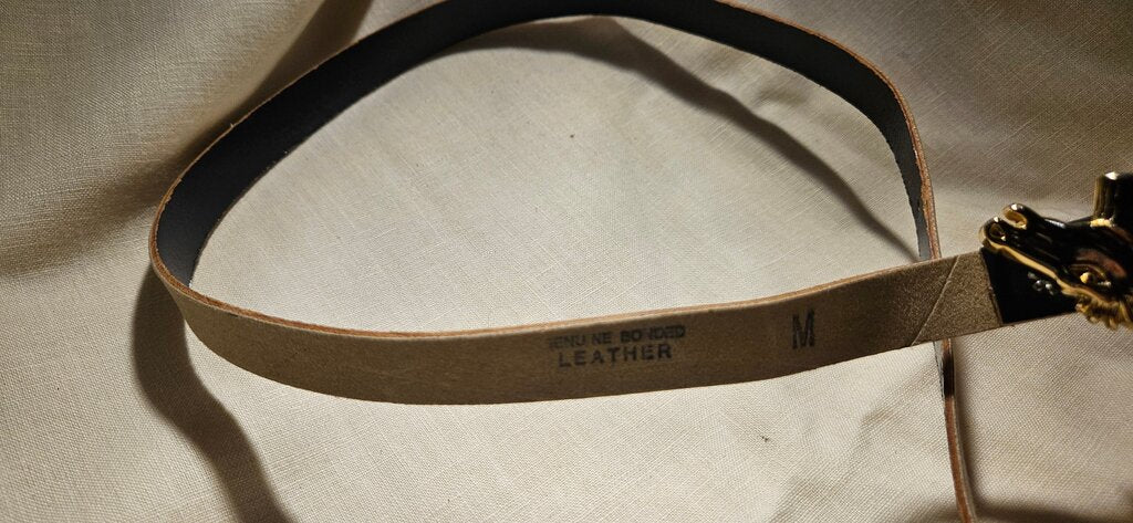 Leather Horse Head Belt