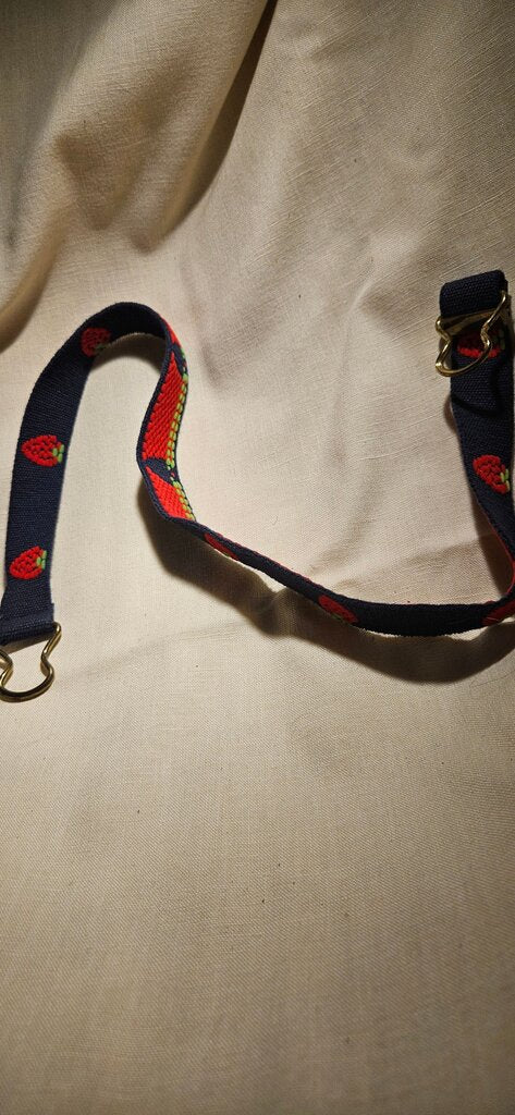 Colorful Woven Strap with Clips