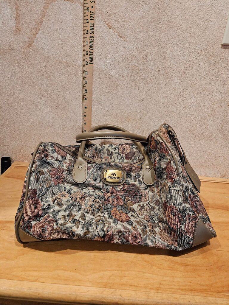Jordache Floral Print Handbag
