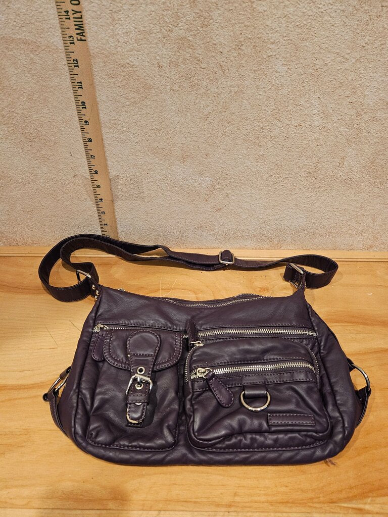 Stylish Purple Crossbody Bag