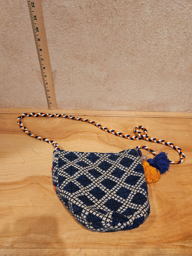 Embroidered Boho Crossbody Bag