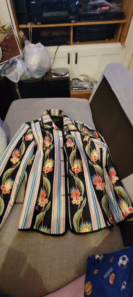 Silkland Floral Print Jacket