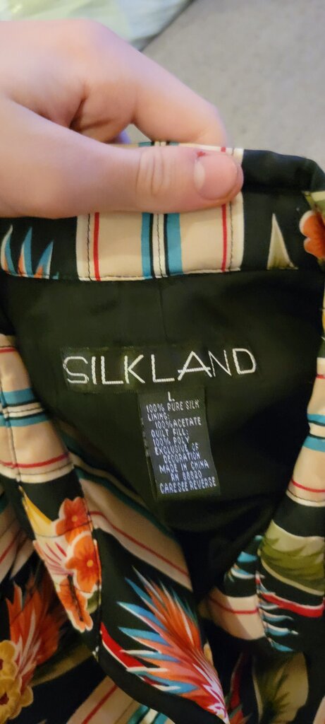 Silkland Floral Print Jacket