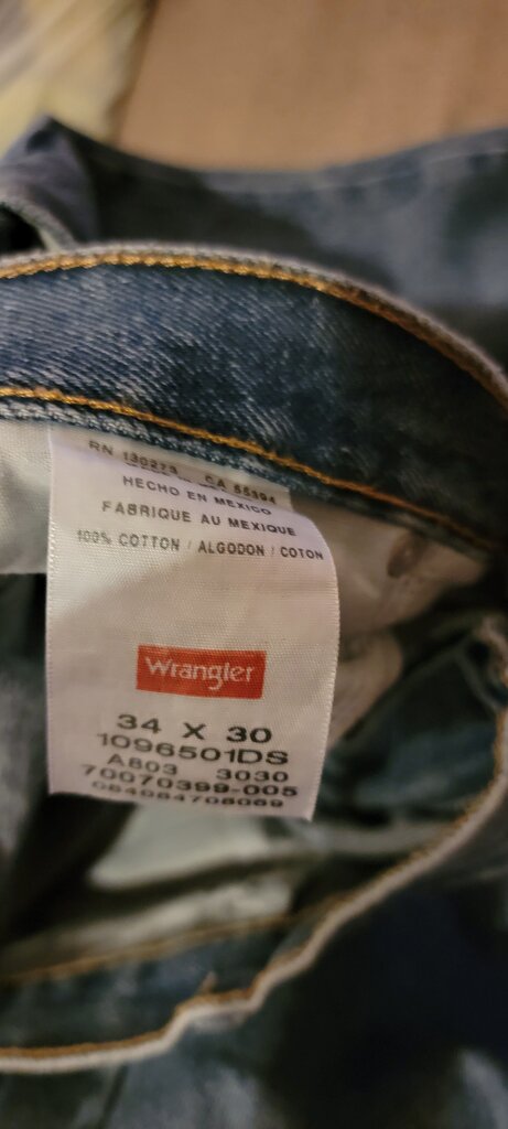 Wrangler Men's Blue Jeans