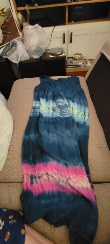Tie-Dye Maxi Dress
