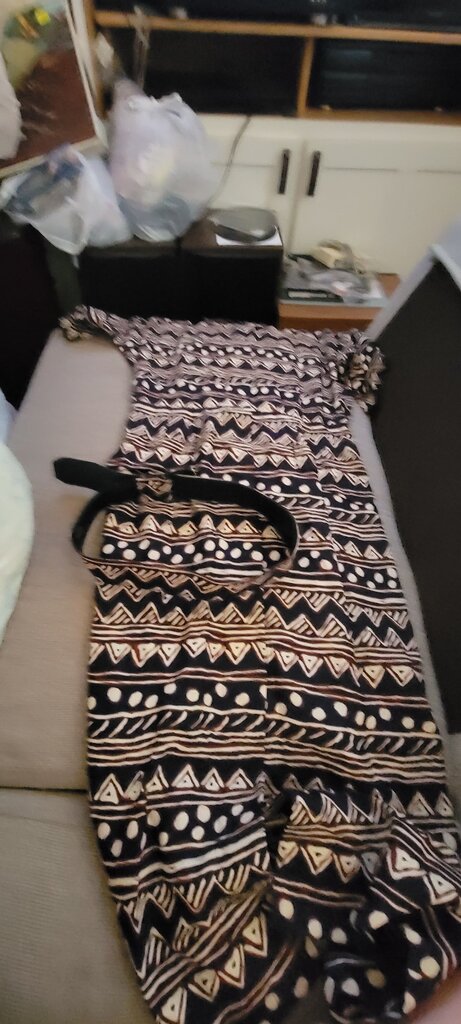 Maggy London Patterned Rayon Dress