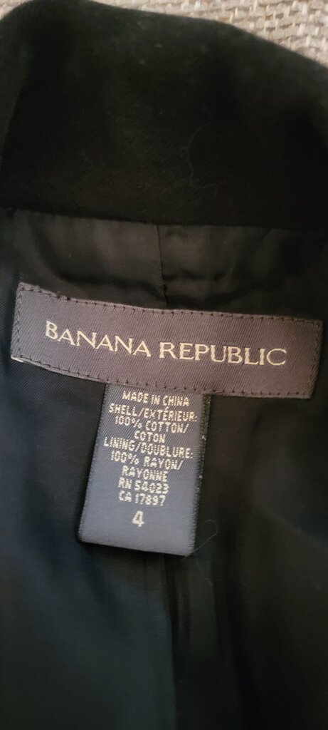 Banana Republic Women's Black Blazer