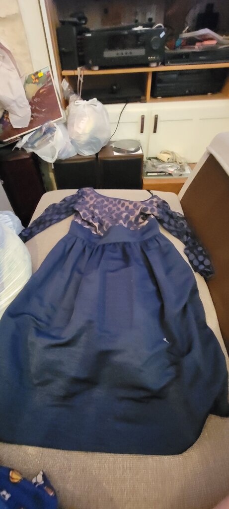 Eliza J Polka Dot Dress