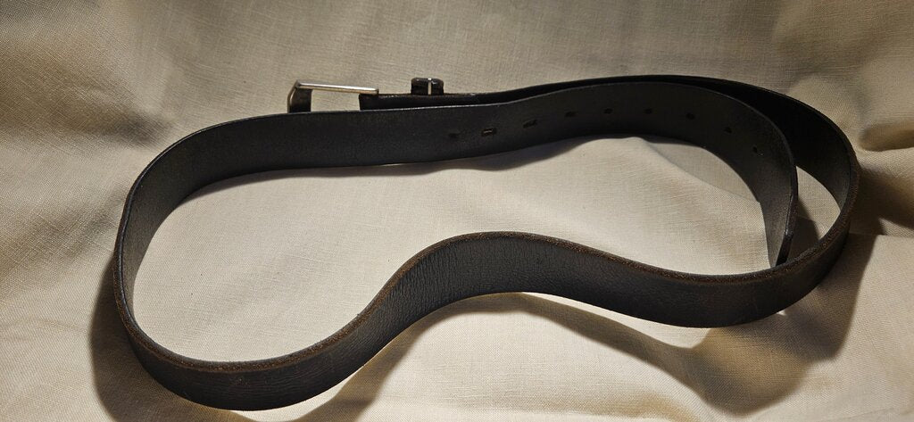 Black Leather Belt